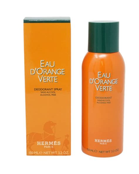 hermes eau d orange verte deodorant spray|voyage d Hermes deodorant spray.